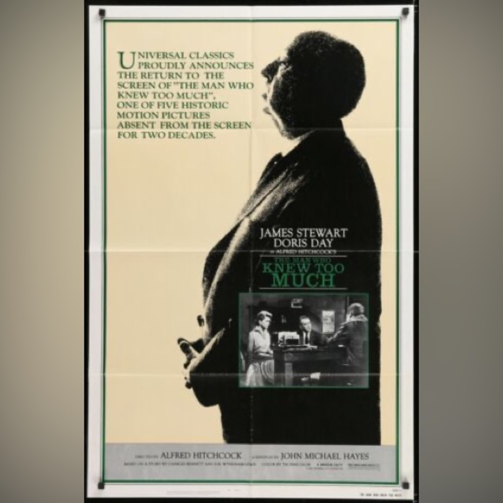 The Man Who Knew Too Much original movie poster